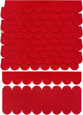 Tegole Bituminose Autoadesive, Piccole Coperture Tetti Adesive,Mini Tegole per T