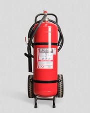 Estintore polvere carrellato - a,