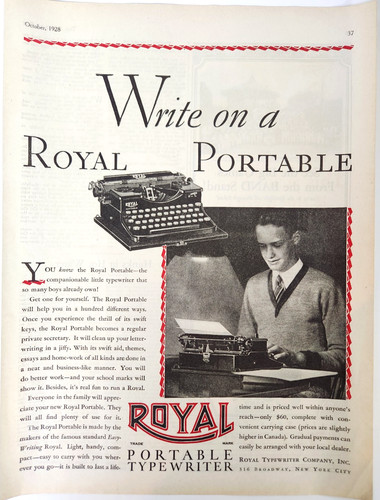 Macchina scrivere royal - macchina,