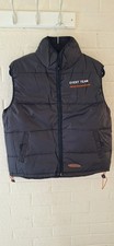 Harley HOG Puffer Jacket Gilet Nero Tasche Evento Team Logo Medium