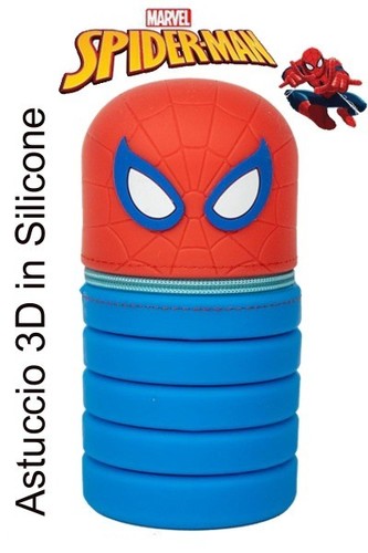 Spiderman astuccio silicone - in,