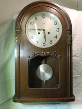 Orologio pendola vintage Zentra Kienzle in legno