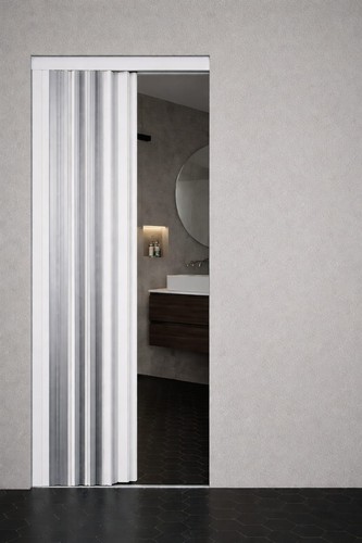 Porta soffietto pvc con - a,