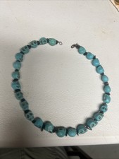 Collana vintage turchese e