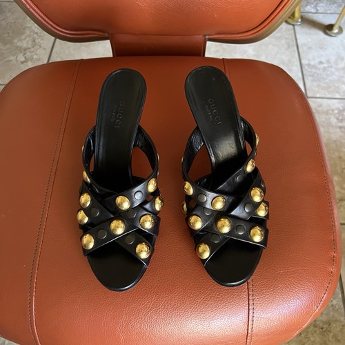 Gucci babouska mules neri - babouska,