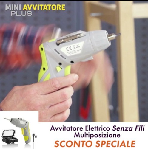 Mini avvitatore plus - plus, lavori