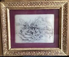 Annigoni Pietro quadro incisione su argento “il riposo”