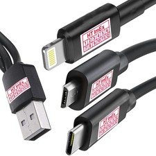 Cavo USB 3 in 1 cavo di