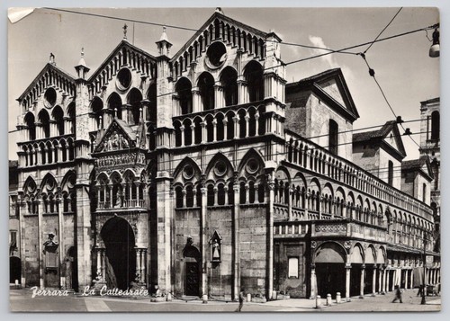 Ferrara italia duomo cartolina - italia,