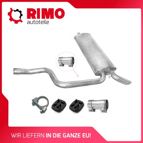 Silenziatore mercedes s124 260 - silenziatore,