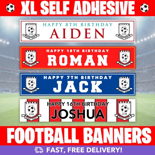 Banner calcio personalizzati - banner,