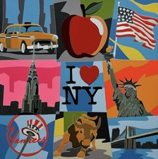 Nespolo Ugo - 50x50 New York