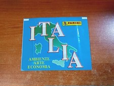 Bustina Figurine PANINI ITALIA Ambiente Arte Economia Anni '90 -SIGILLATA- orig.