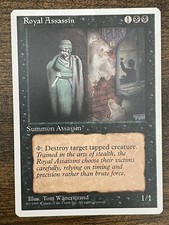 Royal Assassin Fourth Edition (4ED) Magic Carte MTG English   