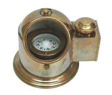 Antica bussola a olio gimbal nautici lampada a olio giardino barca/nave Binnacle