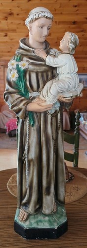 Grande statuina vintage t - statuina,