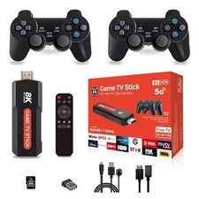 HDMI Wireless 4K tv console di gioco RETRO Stick 10000 GIOCHI + 2 CONTROLLER