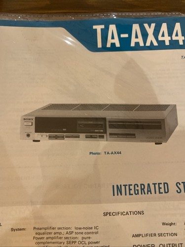 Ax44 44b amplificatore - ta-ax44/44b,