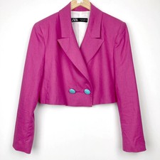 ZARA Blazer Donna Misto Lino
