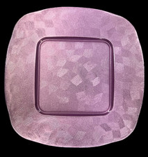 SOTTOPIATTO IN VETRO COLORATO