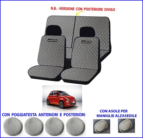 Coprisedili compatibili fiat - coprisedili,