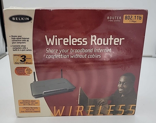 Belkin router wireless - router, 802.11g