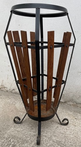 Porta ombrelli legno e - porta,
