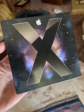 Mac OS X Leopard's original box with Install DVD