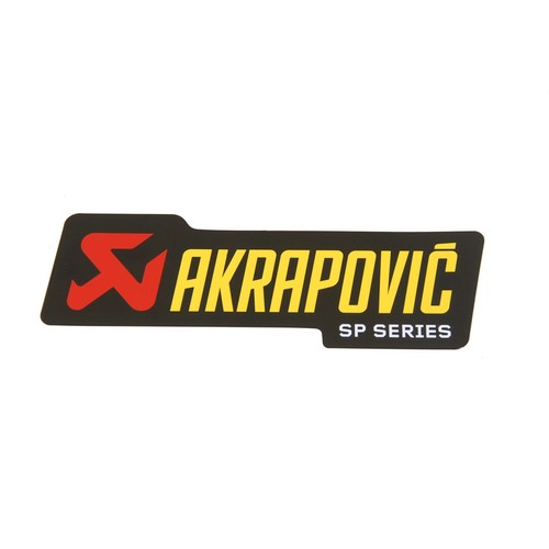 Adesivo scarico akrapovic - scarico, sp