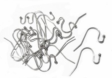 20pz monachelle  in acciaio inox 316L colore argento scuro 21x12mm bijoux