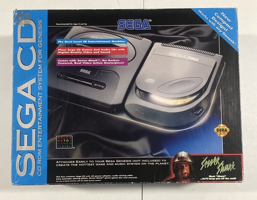 Sega model console - cd, w/