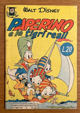 Albi della Rosa n° 6 Paperino e le tigri reali - originale 1954 Raro !