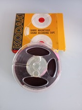 Bobina nastro magnetico 8 cm per registratori a bobine marca kodak.