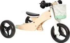 Biciclettina e triciclo verde