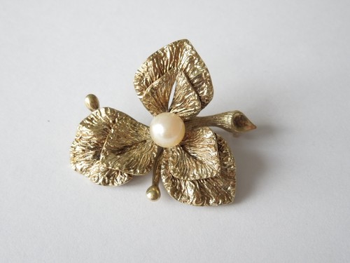 Spilla vintage fiori moser - spilla, mp