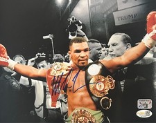 MIKE TYSON FOTO AUTOGRAFATA