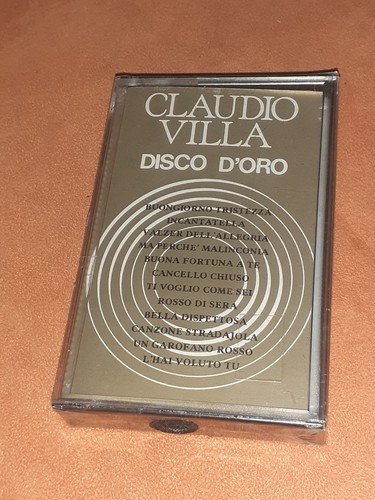 Musicassetta claudio villa - , villa-