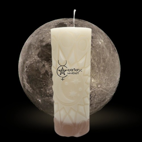 Candela luna per ottenere - luna,