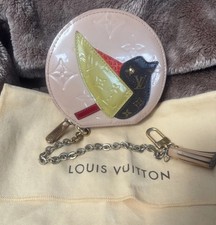 Louis Vuitton Portamonete Bird Monogram Tela Originale Edizione Limitata Raro.