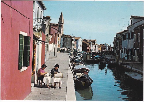 Burano venezia rio della - burano,