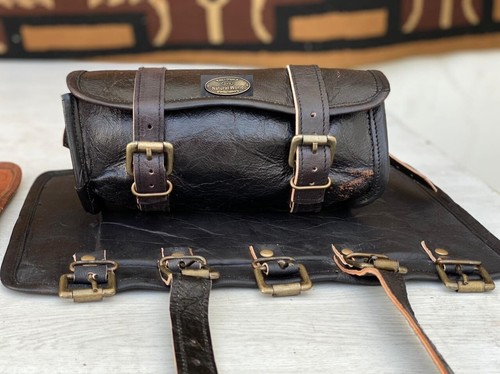 Pelle moto sella borsa - sella,