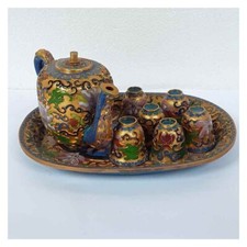 Servizio sake in porcellana