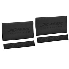 MF7897 Copertura Manopole + Leve Yamaha XMax 125 300 400 Soft Grip in Gomma Nero