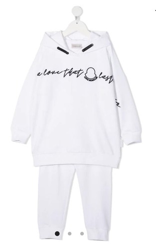 Tuta moncler track bambina - tuta,
