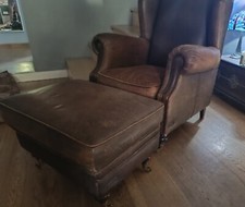 poltrona pelle vintage