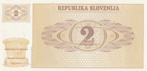 Slovenia banconota - banconota,