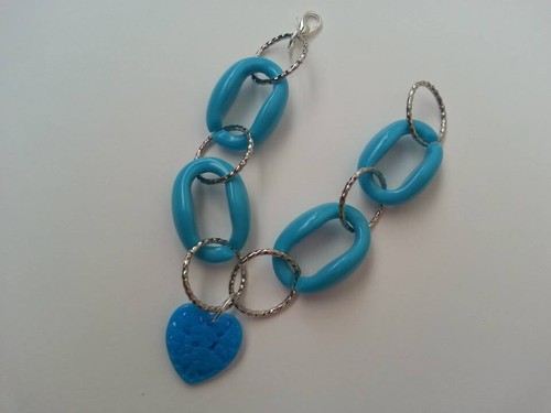 Bracciale donna catena - , resina