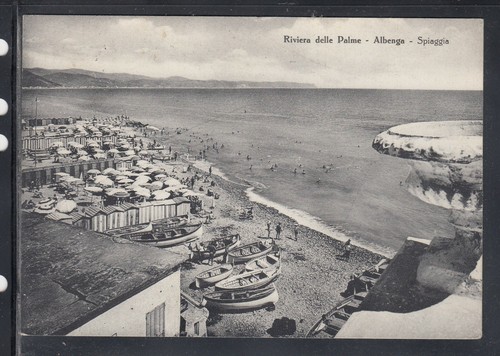 Cartolina riviera delle - delle, palme