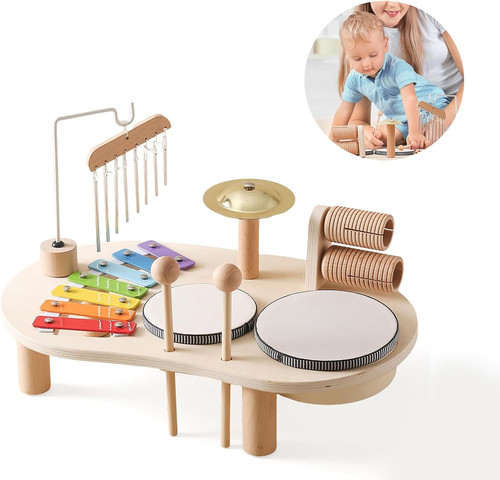 Baby drum set - in,