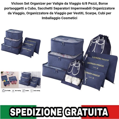 Set organizer valigie 8 - organizer, 6/8